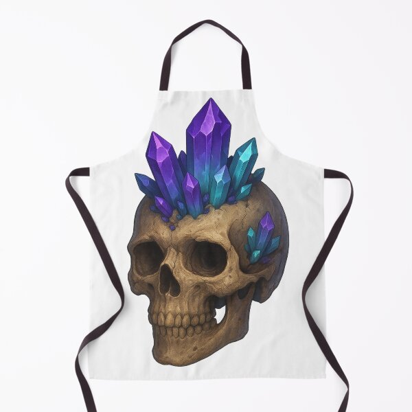 Item preview, Crystal Skull Fusion – Purple & Turquoise Glow designed and sold by SarahsSZN.