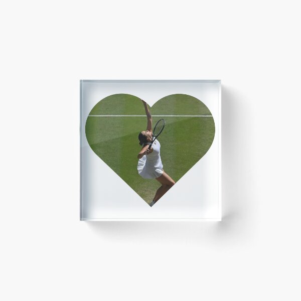 Item preview, Aryna Sabalenka Heart Portrait designed and sold by MegaTrendShop.
