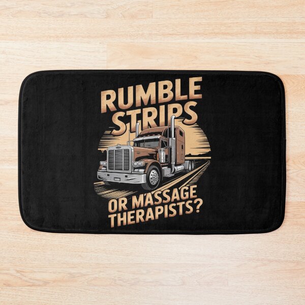 Item preview, Rumble Strips or Massage Therapists Truck Driver designed and sold by LinlinsDemons.