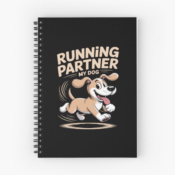 Item preview, Running Dog Partner Funny Running Design Perfect Apparel designed and sold by LinlinsDemons.
