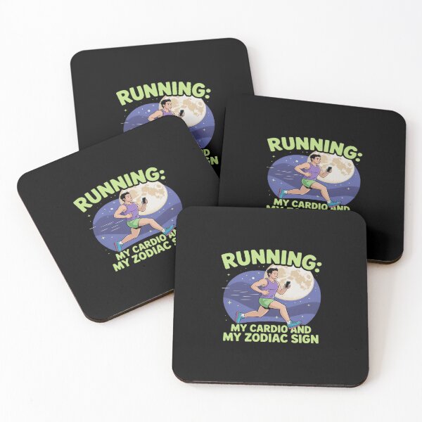 Item preview, Running My Cardio and My Zodiac Sign designed and sold by LinlinsDemons.