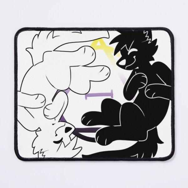 Item preview, inside u there are 2 wolves (non binary) designed and sold by fnrlfgtv.