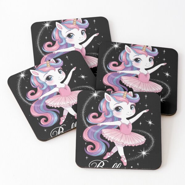 Item preview, Ballerina Dancer Unicorn Girl Cute Ballet Kids Toddler designed and sold by KotexTemu.