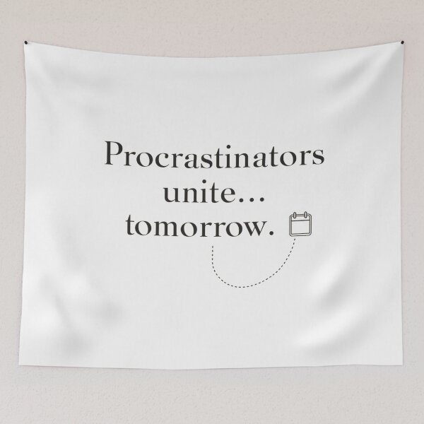 Item preview, Procrastinator Unit | Funny Productivity Parody Design for Students and Office Life designed and sold by PunAtWork.
