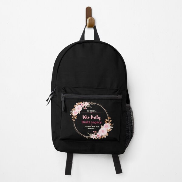 Item preview, Feminine - Win Daily, Build Legacy - Dark, Magnolia designed and sold by Inspirit Threads.