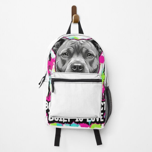 Item preview, Staffy Portrait: Born to Protect, Built to Love - Urban Graffiti Art designed and sold by ReptiWorks.