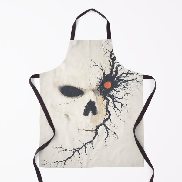 Item preview, Grunge Skull Face Dark Tree Branches Red Eye designed and sold by Shoot-The-Moon.
