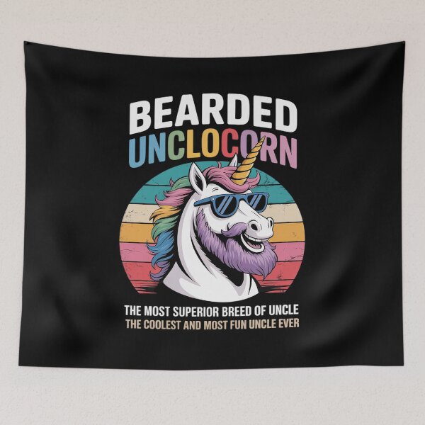 Item preview, Bearded Unclecorn Uncle Unicorn Men  designed and sold by KotexTemu.
