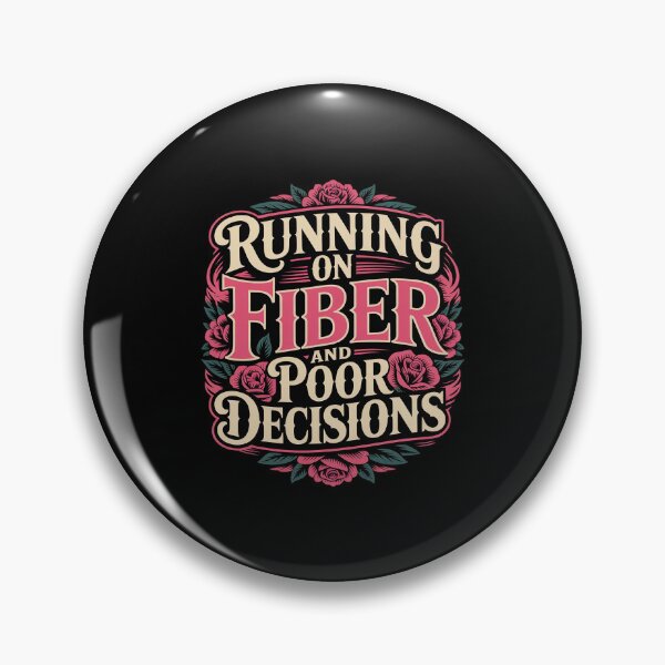 Item preview, Running on Fiber and Poor Decisions – Funny Getting Older designed and sold by LinlinsDemons.