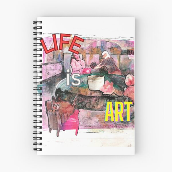 Item preview, Life Is Art designed and sold by LadyMiloShop.