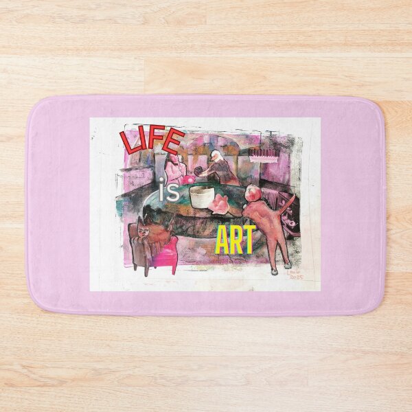 Item preview, Life Is Art designed and sold by LadyMiloShop.