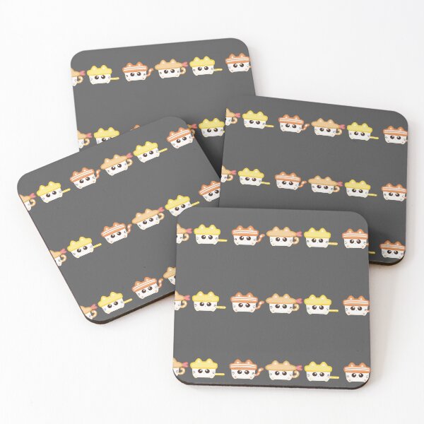 Item preview, Cat Sushi Trio designed and sold by Pikabel Creations.