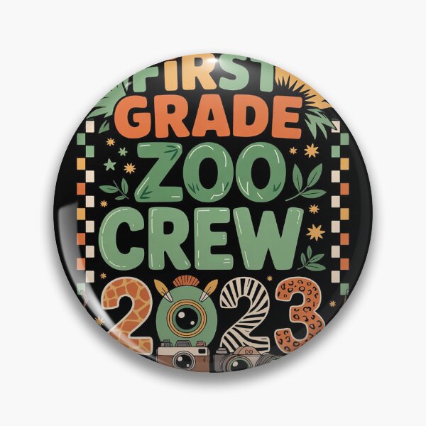 Item preview, First Grade Zoo Crew Back To School Field Zoo Trip  designed and sold by lilLilaBatArt.