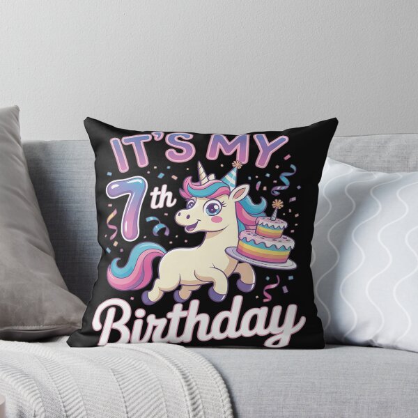 Item preview, Birthday Girl 7 year old, it's my 7th Birthday designed and sold by KotexTemu.