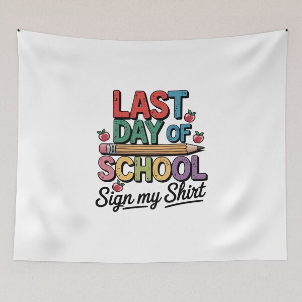 Item preview, Last Day Of School Sign My Autograph Graduation  designed and sold by MicanCuteStore.
