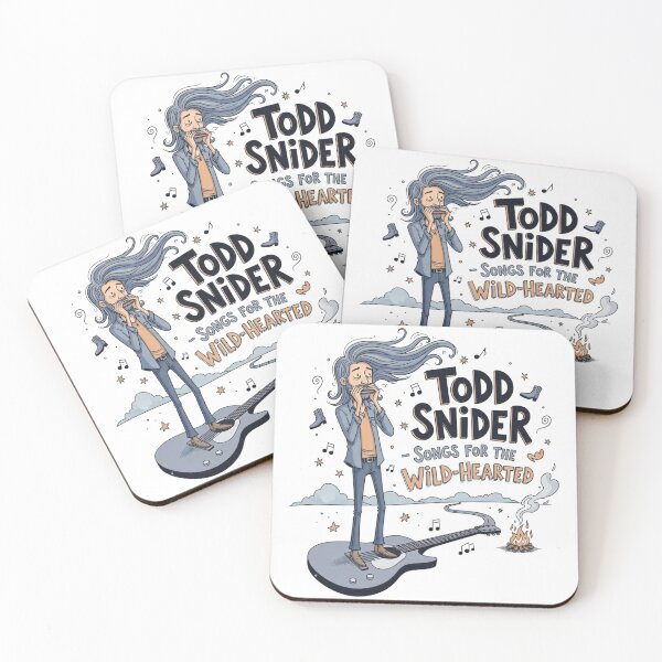 Item preview, Todd Snider Folk-Rock - Corazón salvaje designed and sold by VitalDesigner.