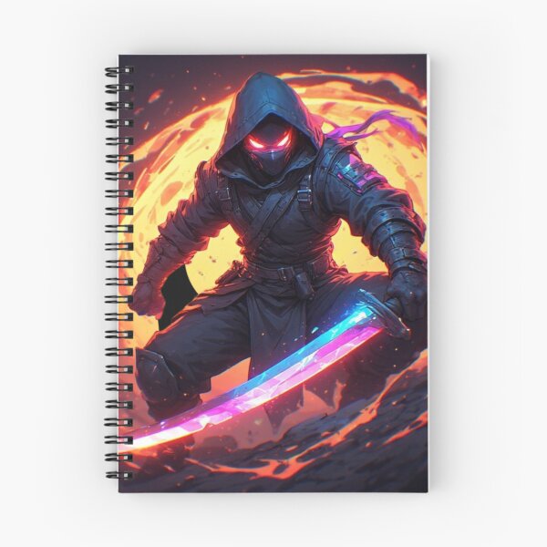 Item preview, Ninja Warrior in Battle with Samurai Sword designed and sold by SweetRossel.