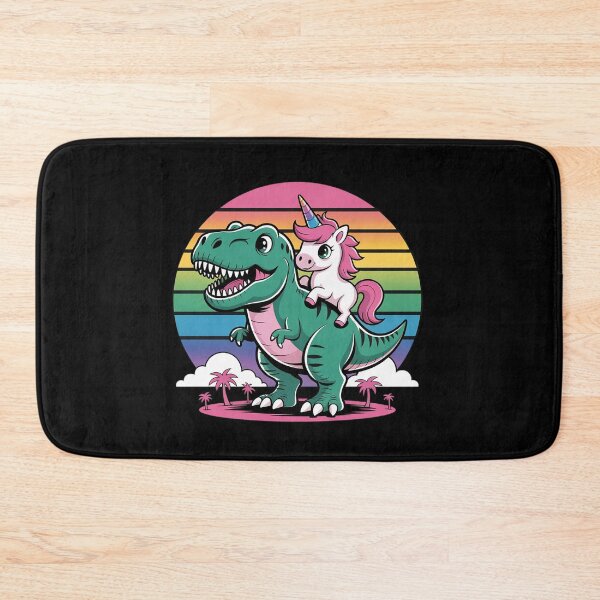 Item preview, Unicorn Riding Dinosaur with Rainbow Fantasy Lovers designed and sold by KotexTemu.