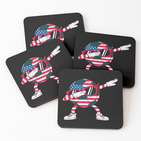 Item preview, USA Flag Soccer Ball Dab Pose designed and sold by designleon19.