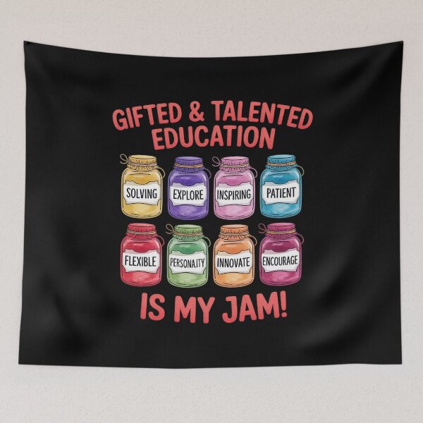 Item preview, And Talented Education Is My Jam GT Teacher Special  designed and sold by lilLilaBatArt.