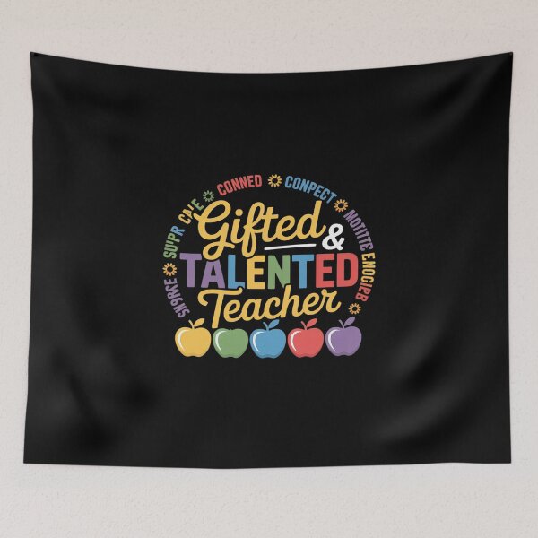 Item preview, Gifted And Talented Teacher Appreciation Week Back to School  designed and sold by MicanCuteStore.