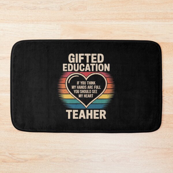 Item preview, Gifted Education Teacher Back to School Appreciation  designed and sold by lilLilaBatArt.