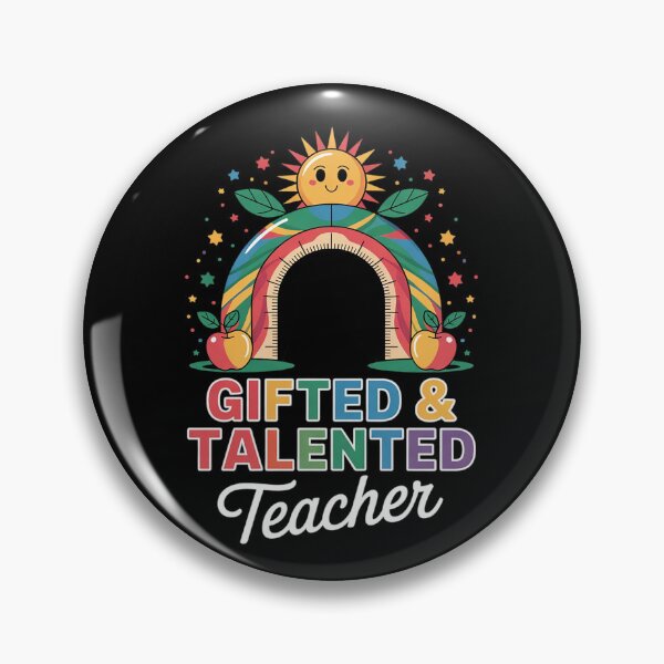 Item preview, Gifted Education Teacher Rainbow And Talented Teacher  designed and sold by MicanCuteStore.