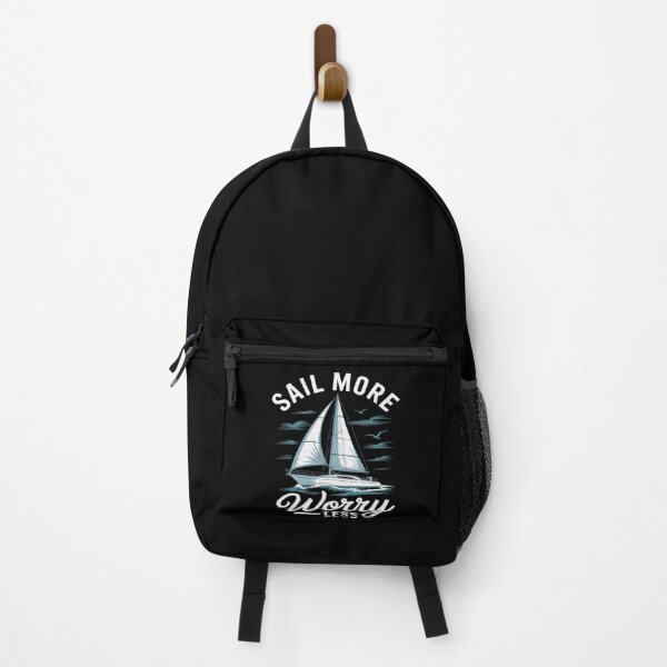 Item preview, Sail More Worry Less Captain Boat Nautical designed and sold by FndPardaL.