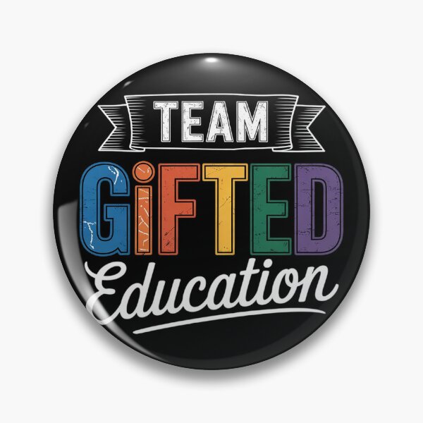 Item preview, Gifted Education Team T Teacher Student School  designed and sold by lilLilaBatArt.