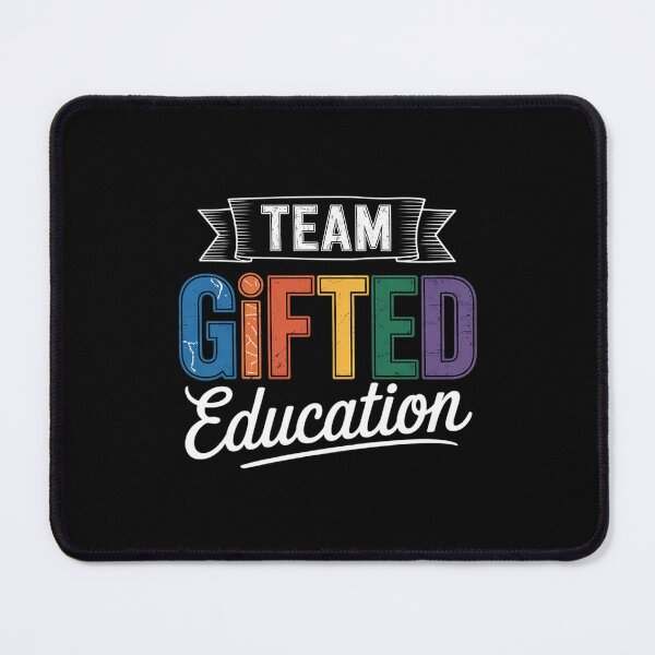Item preview, Gifted Education Team T Teacher Student School  designed and sold by lilLilaBatArt.