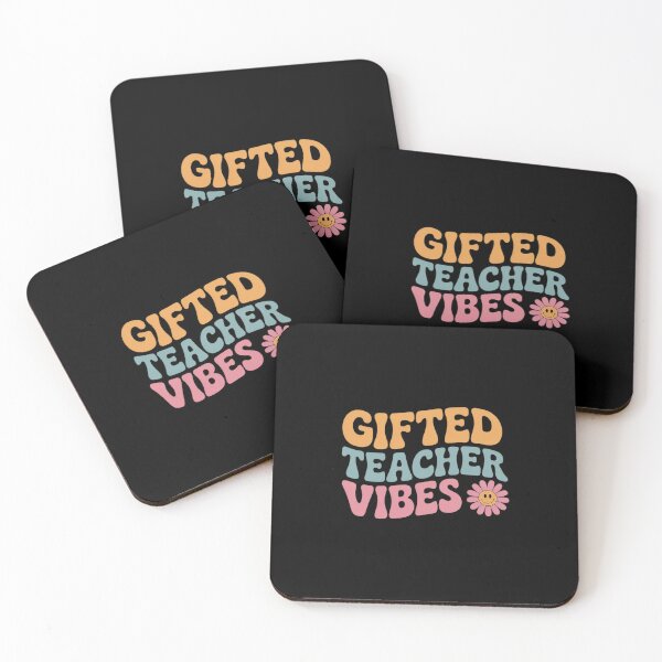 Item preview, Gifted Teacher Vibes, School Teacher Gifted Teacher  designed and sold by MicanCuteStore.