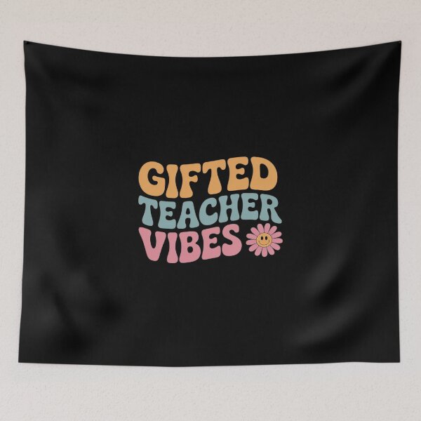 Item preview, Gifted Teacher Vibes, School Teacher Gifted Teacher  designed and sold by MicanCuteStore.