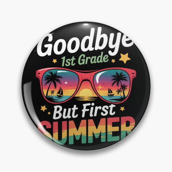 Item preview, Goodbye 1st Grade First Summer Graduation Last Day Boys  designed and sold by lilLilaBatArt.