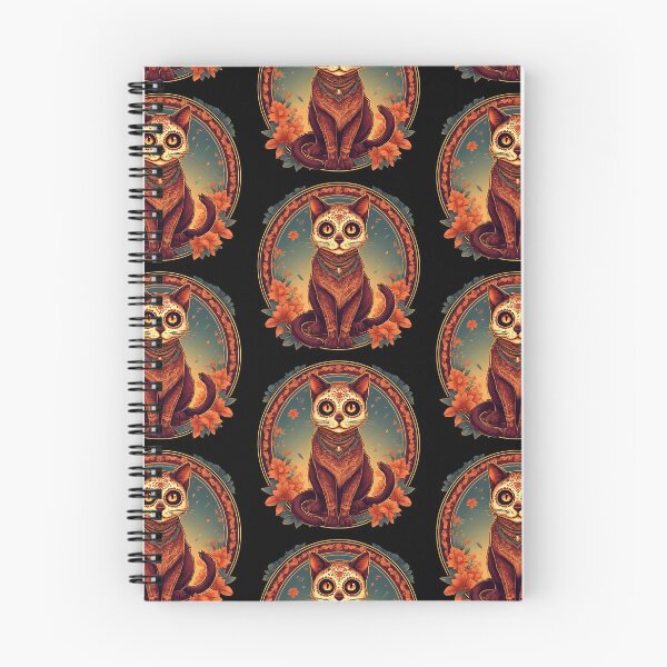 Item preview, Day of the Dead Cat #1 designed and sold by Sam-Tada.