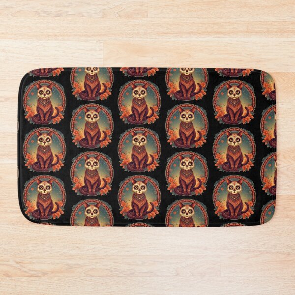 Item preview, Day of the Dead Cat #1 designed and sold by Sam-Tada.