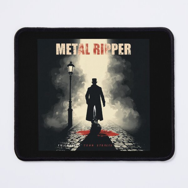 Item preview, Metal Ripper: Jack of London Gothic Horror Art designed and sold by GeoWhimsy Studio.