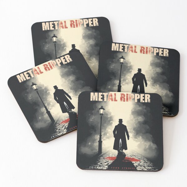 Item preview, Metal Ripper: Jack of London Gothic Horror Art designed and sold by GeoWhimsy Studio.