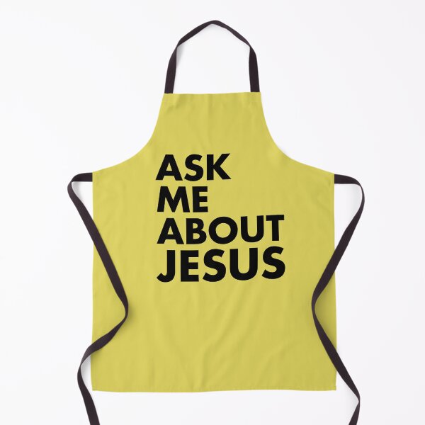 Item preview, ASK ME ABOUT JESUS designed and sold by Artsyowlscrafts.