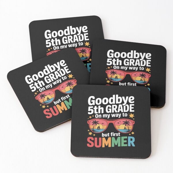 Item preview, Goodbye 5th Grade First Summer Graduation Last Day Boys  designed and sold by MicanCuteStore.