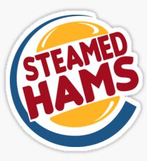 Steamed Hams tshirt Sticker