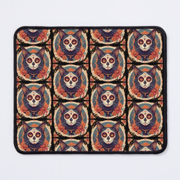 Item preview, Day of the Dead Cat #2 designed and sold by Sam-Tada.