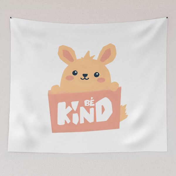 Item preview, Be Kind – Cute Animal Kawaii Positive Message Design designed and sold by RBToper.