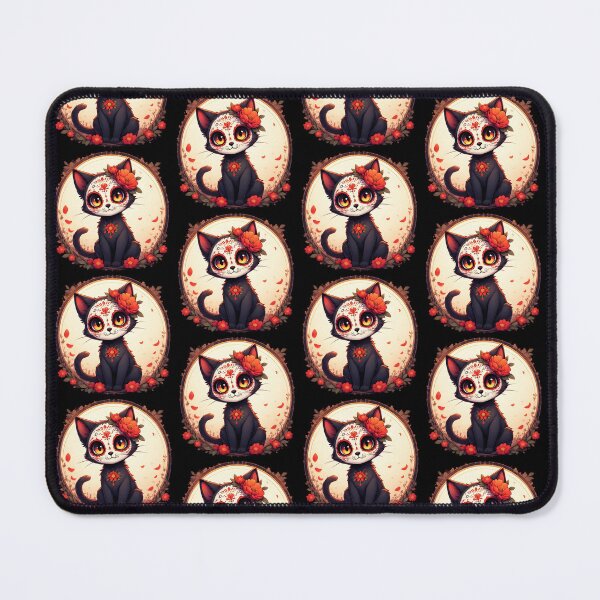 Item preview, Day of the Dead Cat #3 designed and sold by Sam-Tada.