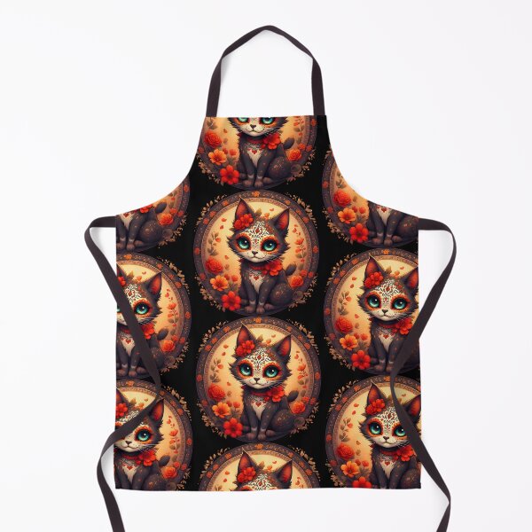 Item preview, Day of the Dead Cat #4 designed and sold by Sam-Tada.