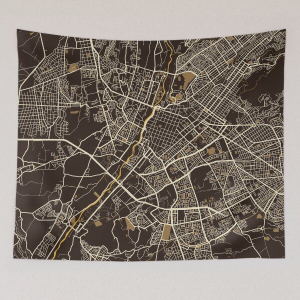 Item preview, Arequipa City Map of Peru - Pastel designed and sold by deMAP.