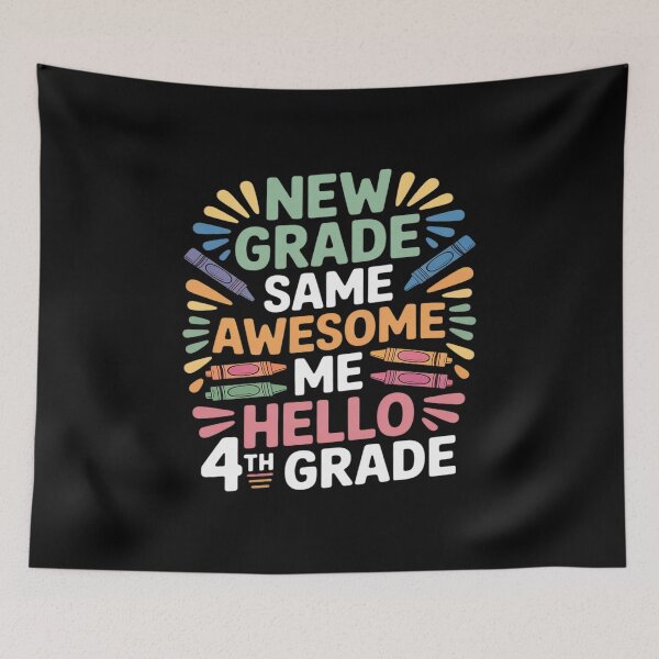 Item preview, Same Awesome Me Hello 4th Grade Welcome Back To School designed and sold by JaskconLIfe23.