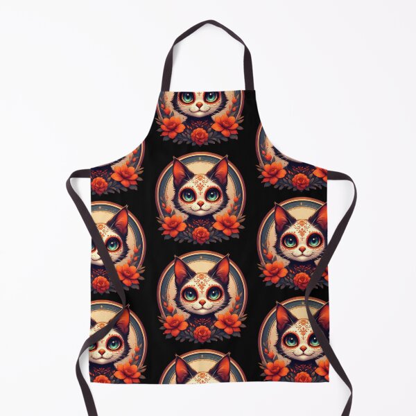 Item preview, Day of the Dead Cat #8 designed and sold by Sam-Tada.