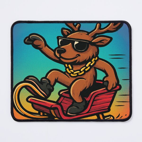 Item preview, "Ctrl + Sligh + Del" is a deer and a digital glitch on a Felia T-shirt designed and sold by Felia001.