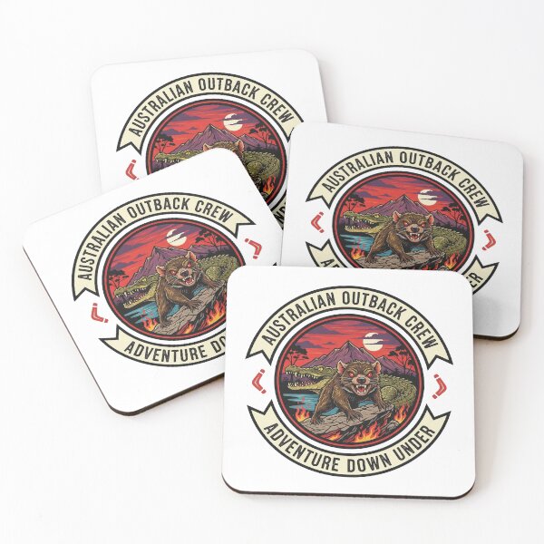 Item preview, AUSTRALIAN OUTBACK CREW - Adventure Down Under designed and sold by SasquatchTrail.