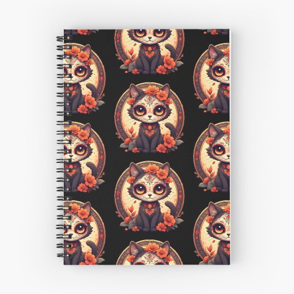 Item preview, Day of the Dead Cat #10 designed and sold by Sam-Tada.